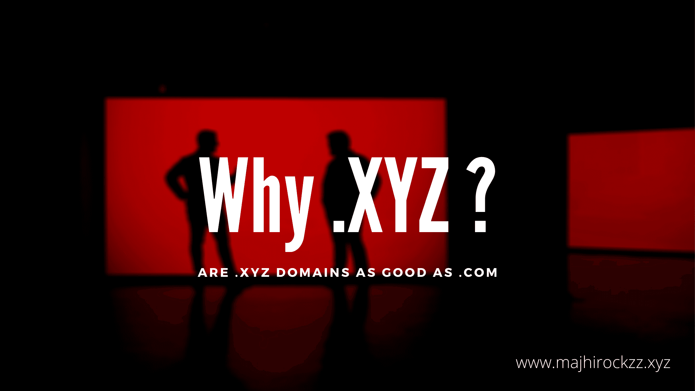 Why I Purchased .xyz over .com domain?