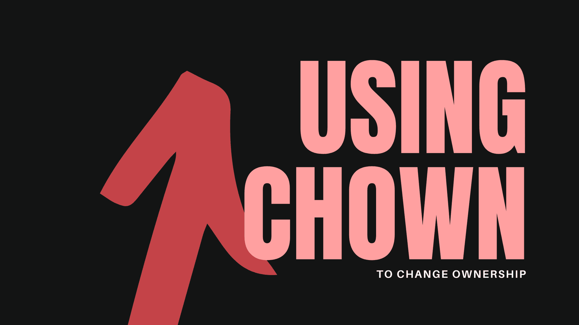 using-chown-to-change-ownership